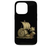 Viking Scotish Snail Celtic Longship Scarf Case for iPhone 13 Pro