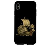 Viking Scotish Snail Celtic Longship Scarf Case for iPhone XS Max