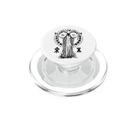 Viking Shaman Deer Skull Forest Spirit Norse Mythology PopSockets PopGrip for MagSafe