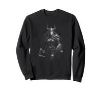 Viking Shieldmaiden Woman Warrior With Axe And Shield Sweatshirt
