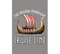 Viking Ship Cruise Norwegian Line: Notebook Planner - 6x9 inch Daily Planner Journal, To Do List Notebook, Daily Organizer, 114 Pages