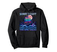 Viking Ship Epic Sagas Odysseus Mythology Vintage Pullover Hoodie