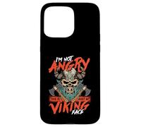 Viking Shirt For Men I'm Not Angry Case for iPhone 15 Pro Max