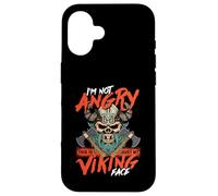 Viking Shirt For Men I'm Not Angry Case for iPhone 16
