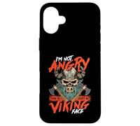 Viking Shirt For Men I'm Not Angry Case for iPhone 16 Plus