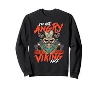 Viking Shirt For Men I'm Not Angry Sweatshirt