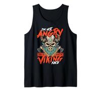 Viking Shirt For Men I'm Not Angry Tank Top