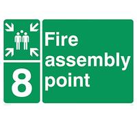 Viking Signs Fire Assembly Point 8 Sy5768-A2L-1M