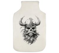 'Viking Skull' Hot Water Bottle Cover (HW00041166)