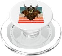 Viking Skull Viking Helmet Skull with Wings Viking Art PopSockets PopGrip for MagSafe