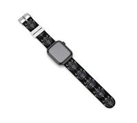 Viking Skull with Helmet Silicone Watch Band | Funny Adjustable Replacement Watch Straps Quick Release for Men Women