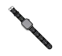 Viking Skull with Helmet Silicone Watch Band | Funny Adjustable Replacement Watch Straps Quick Release for Men Women