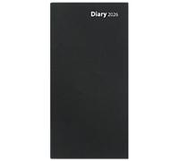 Viking Slimline Diary 2026 Week to view English Black 5108832