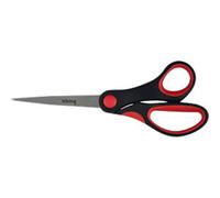 Viking Soft Grip Scissors Suitable for Left-handed People 95 mm Stainless Steel Black, Red