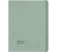 Viking Spiral File Folio Green Manila 285 gsm 2 Holes Pack of 50