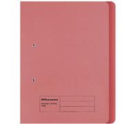 Viking Spiral File Folio Red Manila 285 gsm 2 Holes Pack of 50