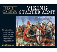 Viking Starter Army - 28mm Scale Plastic Miniatures for Hail Caesar by Warlord Games - Highly Detailed Dark Age Era Miniatures for Table-top Wargaming