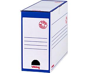 Viking Super Strong Transfer File Special format Blue, White 13.3 (W) x 36.7 (D) x 26.4 (H) cm Cardboard Pack of 10