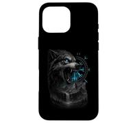 Viking T-Shirt Odins Wolves Geri & Freki Runes Wolf Case for iPhone 16 Pro Max