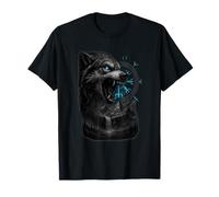 Viking T-Shirt Odins Wolves Geri & Freki Runes Wolf T-Shirt