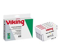 Viking T1295 Compatible Epson Ink Cartridge C13T12954012 Black, Cyan, Magenta, Yellow Pack of 4 Multipack