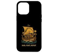 Viking Taco Raid Feast Repeat Norse Humor Case for iPhone 12 Pro Max