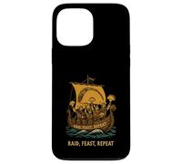 Viking Taco Raid Feast Repeat Norse Humor Case for iPhone 13 Pro Max