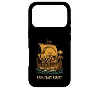 Viking Taco Raid Feast Repeat Norse Humor Case for iPhone 17 Pro