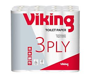 Viking Toilet Roll 3 Ply 48 Rolls of 200 Sheets