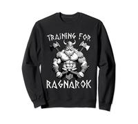 Viking Training For Ragnarok Norse Gym Runes Sweatshirt