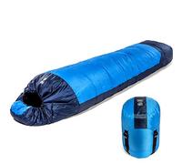 Viking Trek 350x Lightweight Sleeping Bag - Temperature Rated 35°F, Warm & Breathable, Ideal Camping Gear for Scouts, Hiking, and Backpacking - Includes 100% Waterproof Stuff Sack