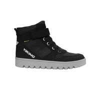 Viking Unisex Kid's Fleek Mid GTX 1v Walking Shoe, Black, 5 UK