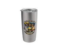 Viking Valhalla Valhalla Sweden Vikings T-Shirt Stainless Steel Insulated Tumbler