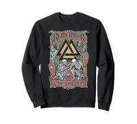 Viking Valknut Remember The Fallen Skeleton Warriors Sweatshirt