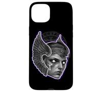 Viking Valkyrie Warrior Angel Rune Indigo Case for iPhone 15 Plus