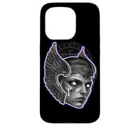 Viking Valkyrie Warrior Angel Rune Indigo Case for iPhone 15 Pro