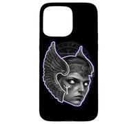 Viking Valkyrie Warrior Angel Rune Indigo Case for iPhone 15 Pro Max