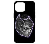 Viking Valkyrie Warrior Angel Rune Indigo Case for iPhone 16 Pro Max