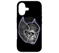 Viking Valkyrie Warrior Angel Rune Indigo Case for iPhone 17