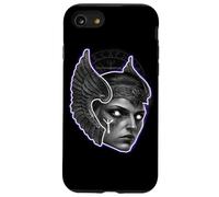 Viking Valkyrie Warrior Angel Rune Indigo Case for iPhone SE (2020) / 7/8