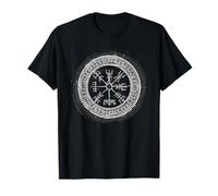Viking Vegvisir Walhalla Runes Nordic Compass T-Shirt