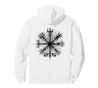 Viking Vegvisir Walhalla Signpost Nordic Compass Pullover Hoodie