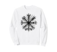 Viking Vegvisir Walhalla Signpost Nordic Compass Sweatshirt
