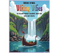 Viking Vibes: An Iceland-themed coloring book for kids and adults