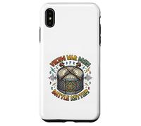 Viking War Drum Norse Battle Rhythm Symbol Case for iPhone XS Max