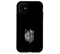 Viking Warrior and Wolf Fusion Norse Mythology Art Case for iPhone 11
