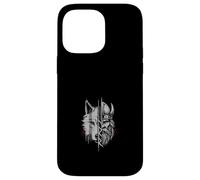 Viking Warrior and Wolf Fusion Norse Mythology Art Case for iPhone 14 Pro Max