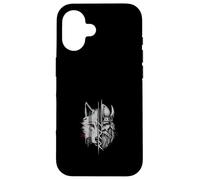 Viking Warrior and Wolf Fusion Norse Mythology Art Case for iPhone 16