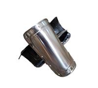 Viking Warrior Carbon 18 Gauge Steel Arm Bracers Medieval Knights Templar Armor Silver Polish Adult