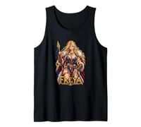 Viking Warrior Freya Norse Goddess Mythology Tank Top